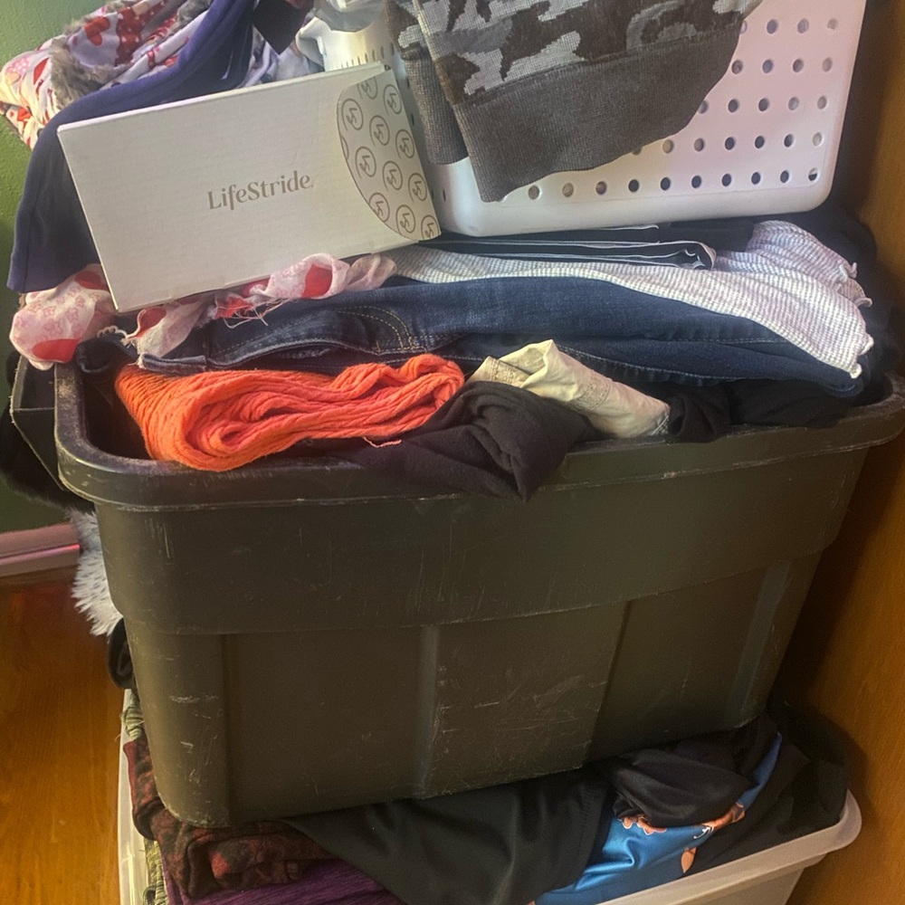 Mystery priority rate box stuffed with medium women’s clothes